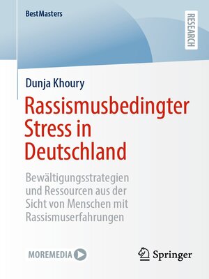 cover image of Rassismusbedingter Stress in Deutschland